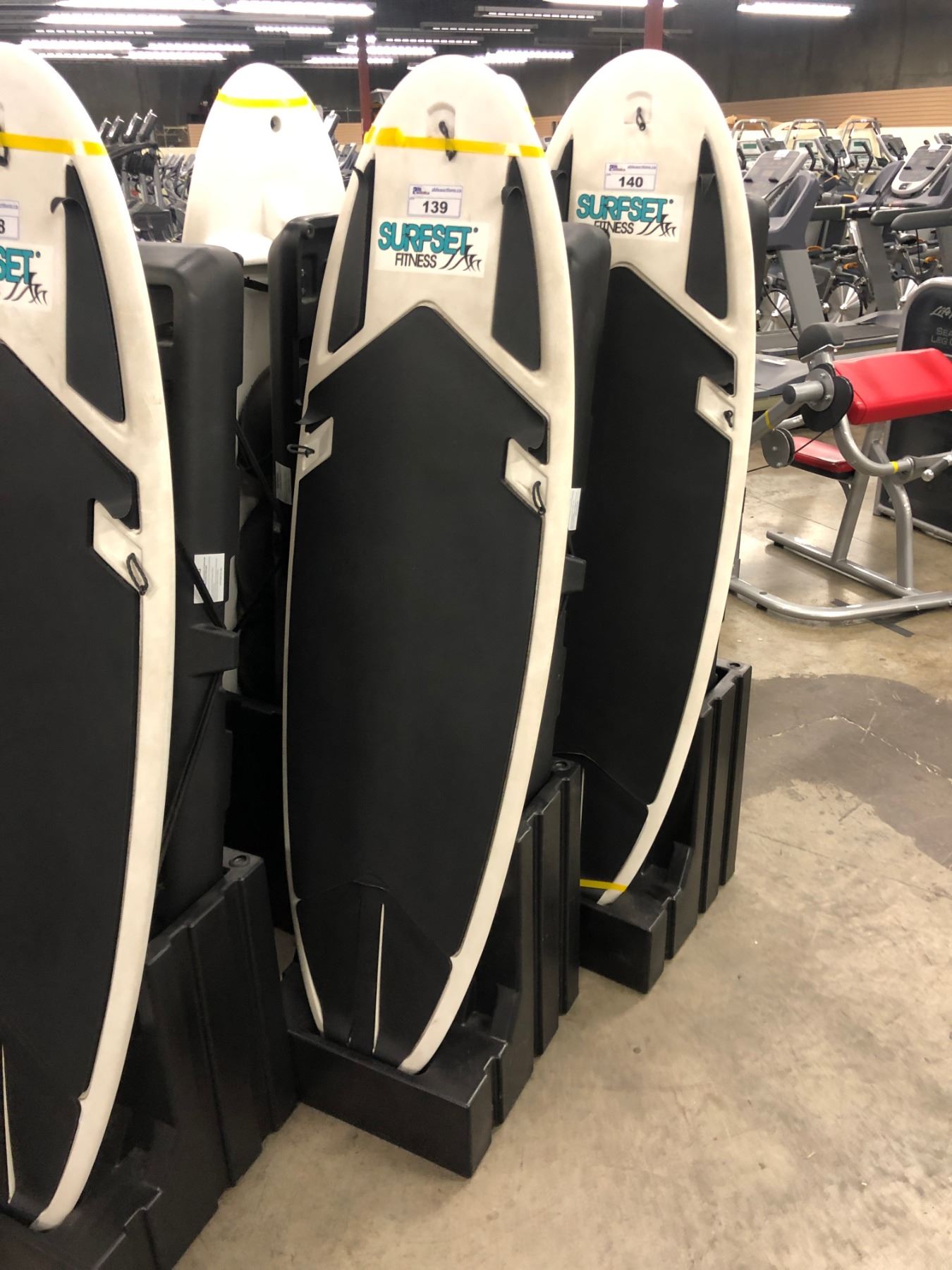 SURFSET FITNESS SURFBOARD BALANCE BOARD WITH STAND