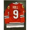 Image 2 : BOBBY HULL SIGNED CHICAGO BLACKHAWKS JERSEY WITH CERTIFICATE OF AUTHENTICITY. THE GOLDEN JET.