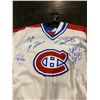 Image 2 : VINTAGE MONTREAL CANADIANS (SANDOW) SIGNED JERSEY - SIGNED BY GUY LAFLEUR, YVAN COURNOYER,