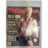 Image 2 : BILLY IDOL SIGNED ROLLING STONE MAGAZINE (AND DEBUT ALBUM) WITH CERTIFICATE OF AUTHENTICITY.