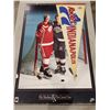 Image 2 : GORDIE HOWE & WAYNE GRETZKY "MR. HOCKEY & THE GREAT ONE" NIKE HARD MOUNTED POSTER AND WHA