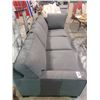 Image 2 : GREY SECTIONAL SOFA (MISSING OTHER HALF OF SECTIONAL)