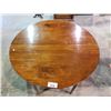 Image 2 : 2 PIECE ANTIQUE MAHOGANY TABLE SET CIRCA 1880'S
