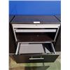 Image 2 : SIDE CABINET NO KEY MISSING SHELF H 37 1/2" W 17" L 33"