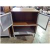 Image 2 : SIDE CABINET NO KEY MISSING SHELF H 37 1/2" W 17" L 33"