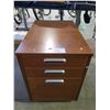 Image 2 : ROLLING SIDE TABLE ORGANIZER H 23" W 17" L 26"