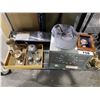 Image 2 : ASSORTED HOUSEHOLD ITEMS & VINTAGE AMANO PUNCH IN/OUT TIME CLOCK
