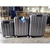 Image 2 : NEW IN BOX SAMSONITE QUARRY SILVER 3 PIECE SUITCASES