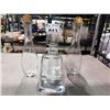 Image 1 : ASSORTED WINE POURERS & DECANTER