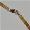 Image 2 : 14K RUBY SAPPHIRE EMERALD (43CT) NECKLACE 16"