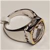 Image 2 : BRASS PINK AMETHYST (5.9CT) RING