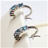 Image 2 : SILVER CITRINE EARRINGS