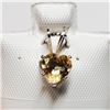 Image 2 : SILVER CITRINE(0.62CT) PENDANT