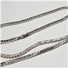 Image 2 : SILVER CZ NECKLACE 25"