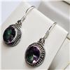 Image 2 : SILVER MYSTIC TOPAZ (10CT) EARRINGS