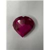 Image 1 : RUBY AFRICA 274.35 CTW 40MM X 42MM X 23MM HEART SHAPED