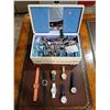 Image 1 : BOX OF ASSORTED JEWELRY & WATCHES