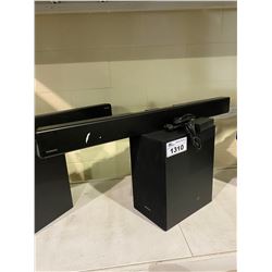 SAMSUNG SUBWOOFER (PS-WR55D)& SOUND BAR (HW-R50C/ZC)