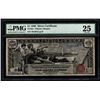 Image 1 : 1896 $1 Educational Silver Certificate PMG 25