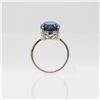 Image 3 : Beautiful 5ct London Blue Topaz Ring