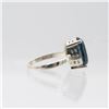 Image 4 : Beautiful 5ct London Blue Topaz Ring