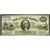 Image 1 : 1873 $50 Columbia South Carolina Note