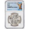 Image 1 : 1984Mo Mexico 1 Onza Libertad Silver Coin NGC MS65