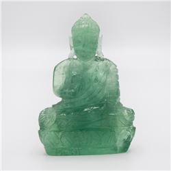Beautiful 898ct Natural Green Fluorite Ganesh