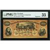 Image 1 : 1860's $5000 Union Business College Bank Note PMG 35
