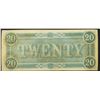 Image 2 : 1864 $20 Confederate States of America Note