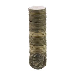 Roll of (50) Brilliant Uncirculated 1954-D Roosevelt Dime Coins