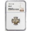Image 1 : 1951-S Roosevelt Dime Coin NGC MS67