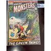 Image 1 : Marvel Comics Where Monsters Dwell. The Green Thing  #14  in Bag on White Board