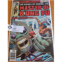 Marvel Comics. Master of Kung Fu #75  in Bag on White Board