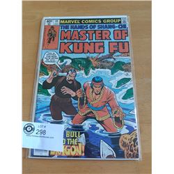 Marvel Comics. Master of Kung Fu #84 in Bag on White Board