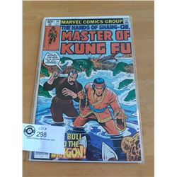 Marvel Comics. Master of Kung Fu #84 in Bag on White Board