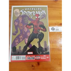 Marvel Comics Avenging  Spiderman No 021 In Bag on White Board