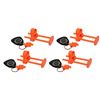 Image 1 : 4 x ACU Econo Locks Orange