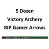 Image 1 : 5 Doz RIP 400 Gamer Arrows with 2" vanes