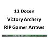 Image 1 : 12 Doz RIP 600 Gamer Arrows with 2" vanes