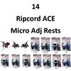 Image 1 : 14 x Ripcord ACe Micro Adj & Code Red Rests