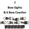 Image 1 : 7 x Sights & 6 Bow Coaches