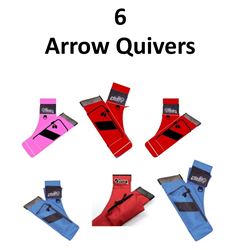 6 x Arrow Quivers