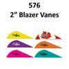 Image 1 : 16 x 2" Blazer Vanes 36/pk