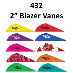 12 x 2" Blazer Vanes 36/pk