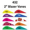 Image 1 : 12 x 2" Blazer Vanes 36/pk