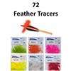 Image 1 : 6 x Feather Tracers 12/pk