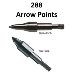 24 x Doz. 11/32 Arrow Points