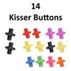 Image 1 : 14 x Kisser Buttons