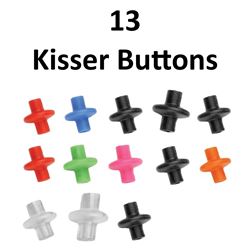 13 x Kisser Buttons